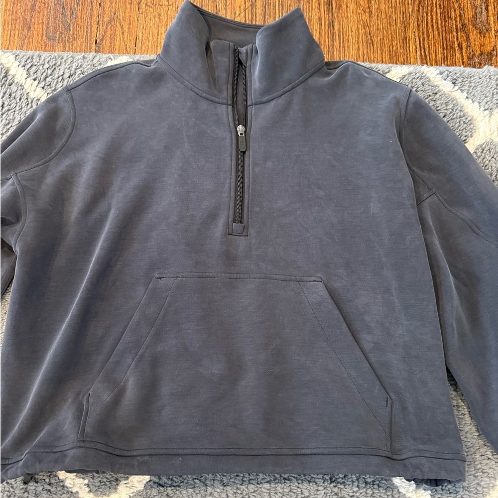 lululemon athletica Charcoal Gray Half-Zip Pullover - Picture 10 of 16